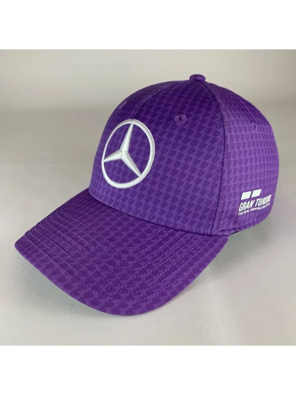 Lewis Hamilton Mercedes AMG Petronas F1 Racing Purple Strapback Adjustable Hat